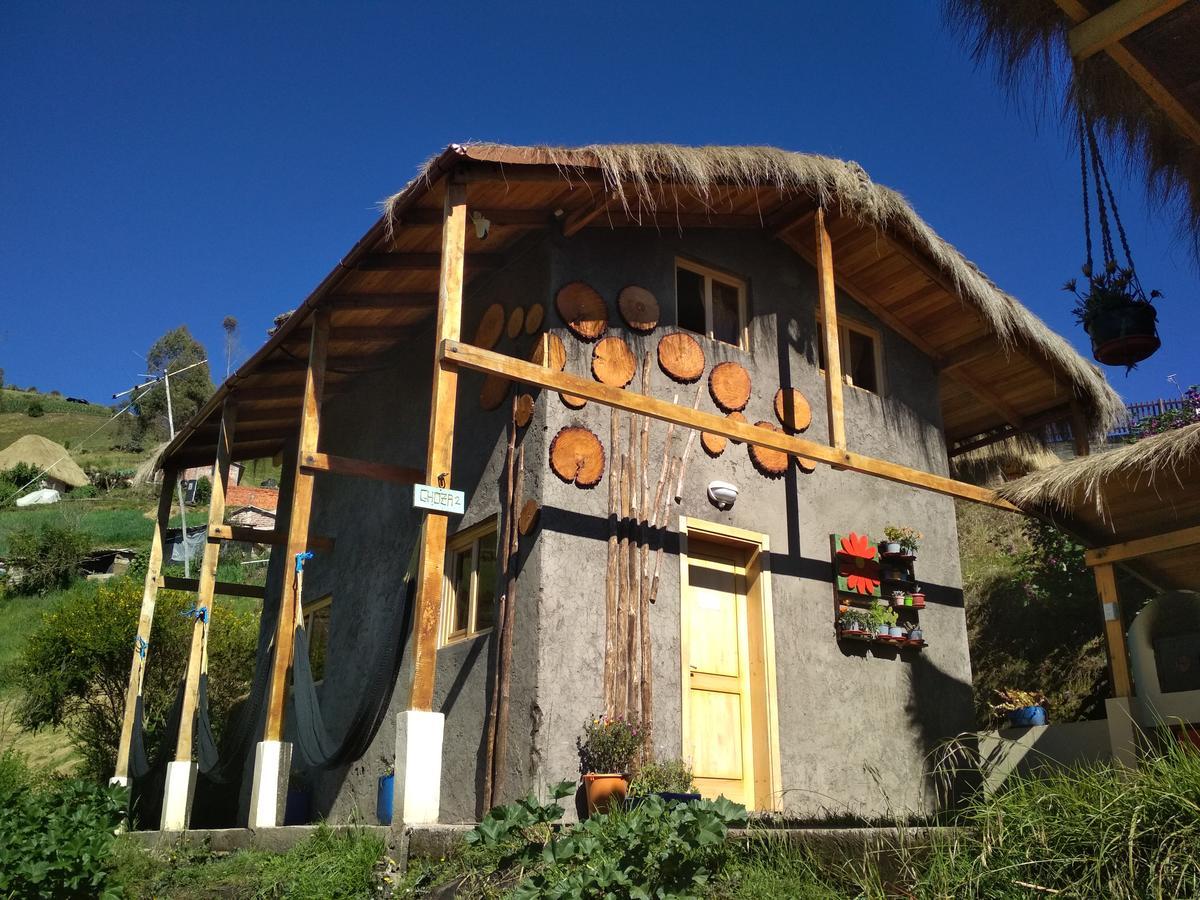 Turismo Comunitario La Esperanza Villa Hacienda Colta Kültér fotó